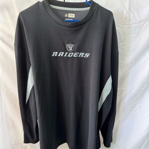 NFL Team Apparel Black and Gray Shirt